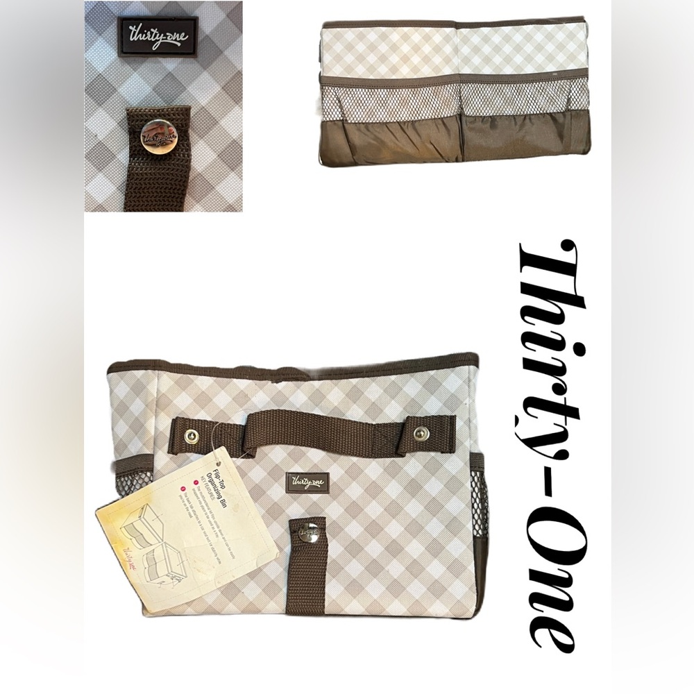 Thirty-One NWT Flip Top Organizing Bin